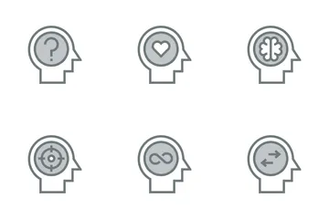 Human Mind Icon Pack