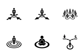 Human Network Icon Pack
