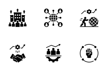 Human Networking Icon Pack