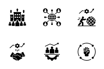 Human Networking Icon Pack