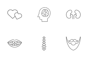 Human Part Icon Pack