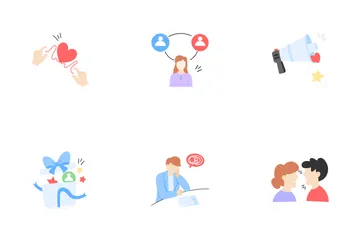 Human Relationship Icon Pack