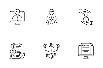 Human Resource And Staff Management Icon Pack