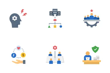 Human Resource Development Icon Pack