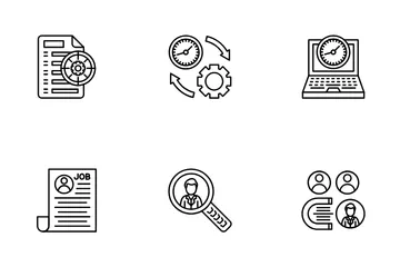 Human Resource Icon Pack