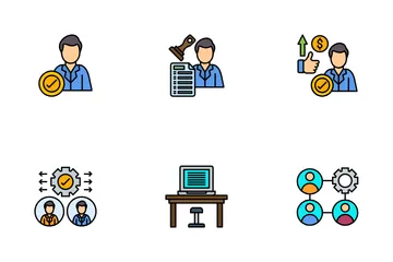 Human Resource Icon Pack