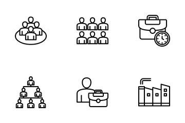 Human Resource Icon Pack