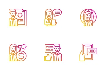 Human Resource Icon Pack