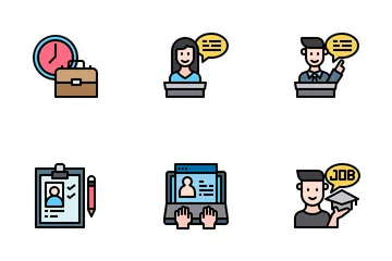 Human Resource Icon Pack