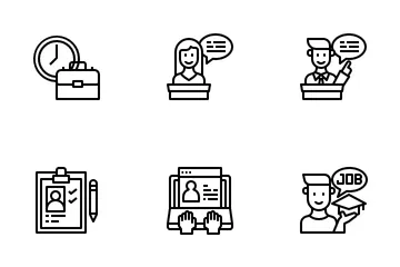 Human Resource Icon Pack