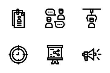 Human Resource Icon Pack