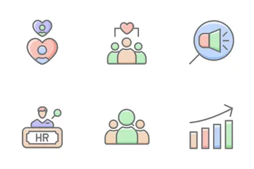 Human Resource Icon Pack