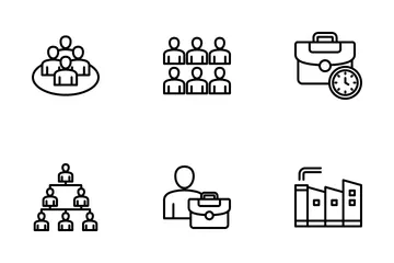 Human Resource Icon Pack