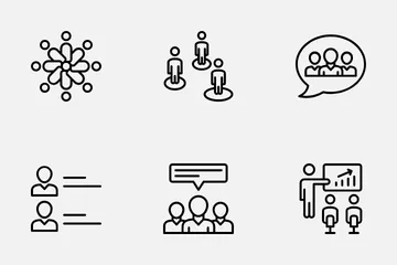Human Resource Management Icon Pack