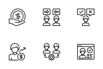 Human Resource Management Icon Pack