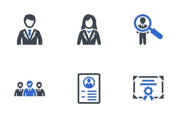 Human Resource Management Icon Pack