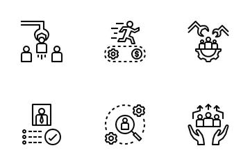 Human Resource Management Icon Pack