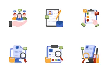 Human Resource Relationship Icon Pack