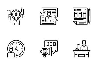 Human Resources  Icon Pack