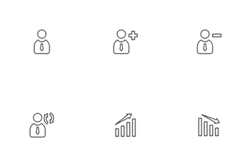 Human Resources & Development Icon Pack