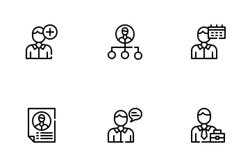 Human Resources Icon Pack