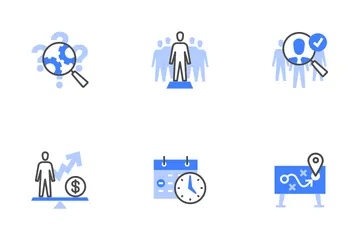 Human Resources Management Icon Pack