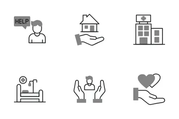 Humanitarian Help Icon Pack