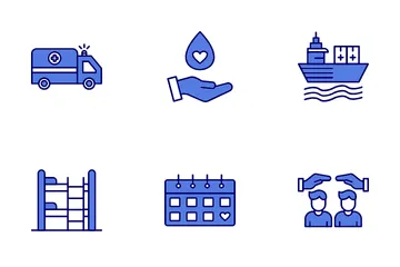 Humanitarian Help Icon Pack