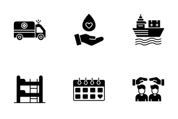 Humanitarian Help Icon Pack