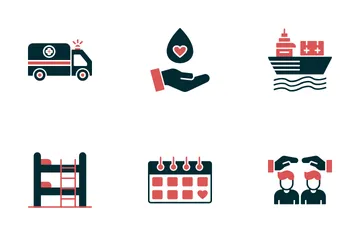 Humanitarian Help Icon Pack