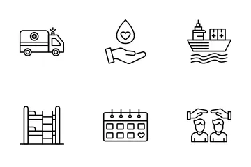 Humanitarian Help Icon Pack