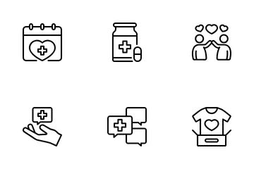 Humanitarian Help Icon Pack