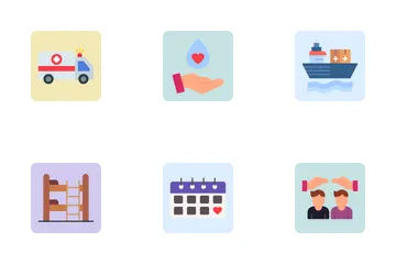 Humanitarian Help Icon Pack