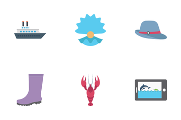 Hunting And Sea Life Icon Pack