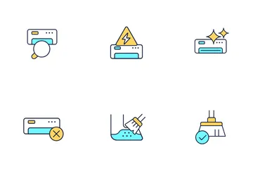 HVAC Services Icon Pack