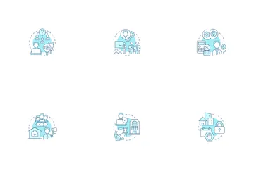 Hybrid Workplace Icon Pack