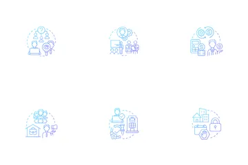 Hybrid Workplace Icon Pack