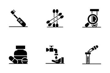 Hygiene And Healthcare Icon Pack