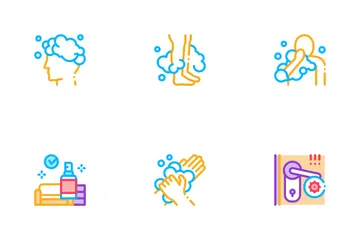 Hygiene And Healthcare Icon Pack