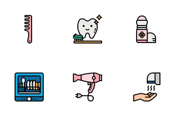 Hygiène courante Icon Pack