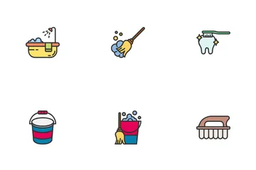 Hygiene Routine Icon Pack