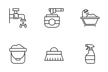 Hygiene Routine Icon Pack