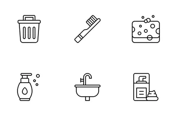 Hygiene Routine Icon Pack