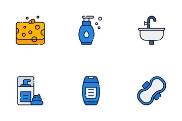 Hygiene Routine Icon Pack