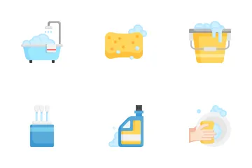 Hygiene Routine Icon Pack