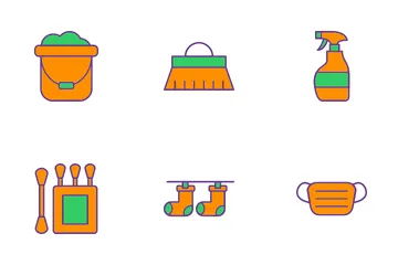 Hygiene Routine Icon Pack