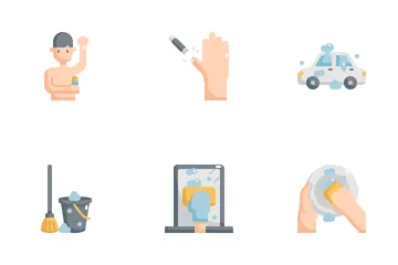 Hygiene Routine Icon Pack