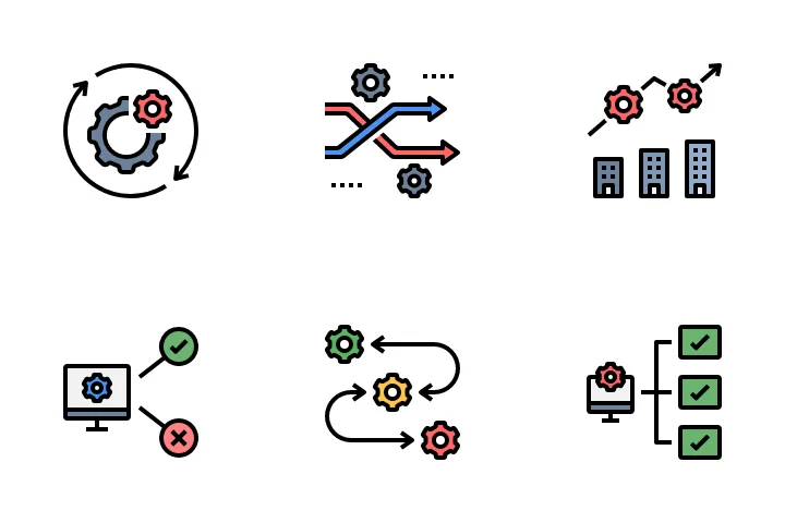 4 Hyperautomation Icon Packs - Free in SVG, PNG, ICO - IconScout