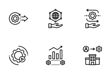 Hyperautomatisierung Symbolpack