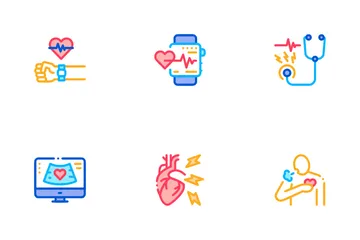 Hypertension Disease Icon Pack